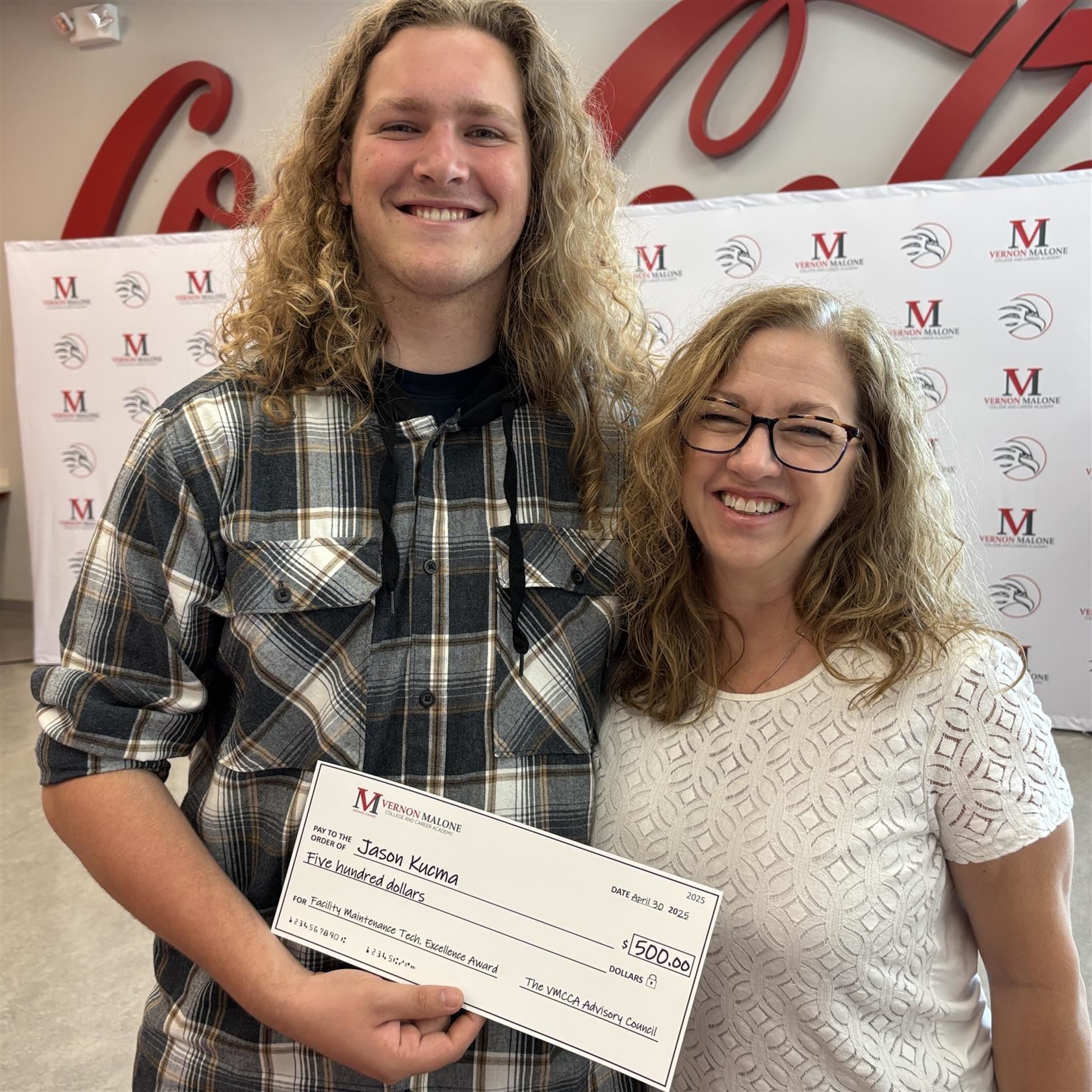  Vernon Malone student with parent